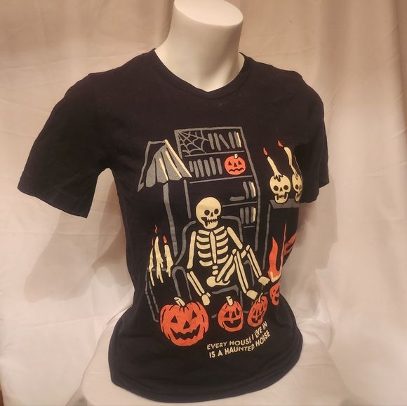 Skull graphic tee by Wicked Clothes - Picture 3 of 10